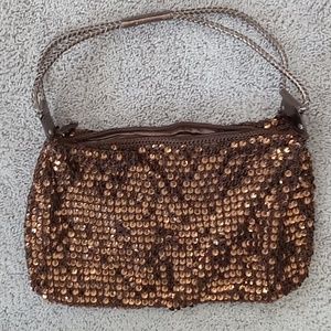 Y2K Brown sequent slouchy purse